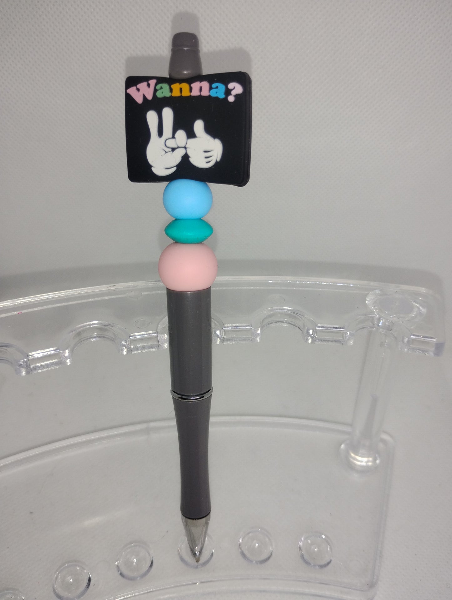 Handmade beaded pen