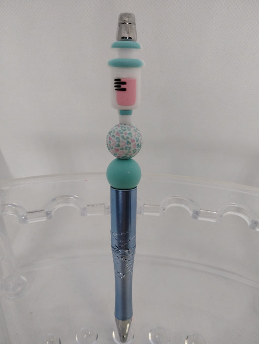 Handmade beaded pen