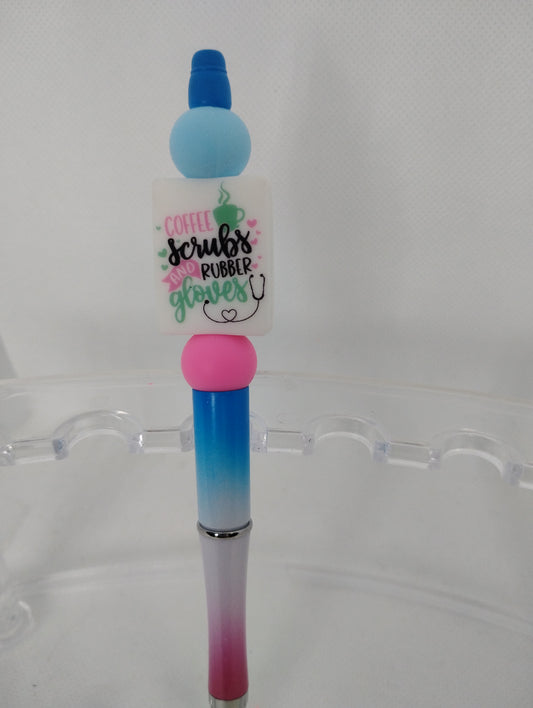 Handmade beaded pen