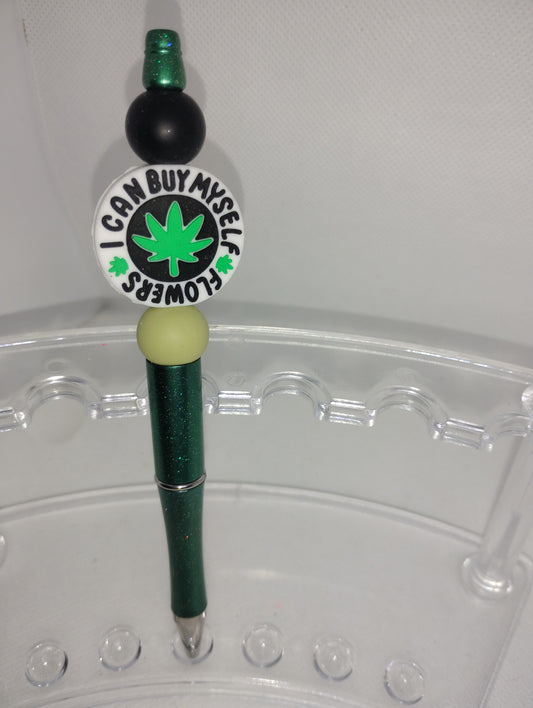 Handmade beaded pen