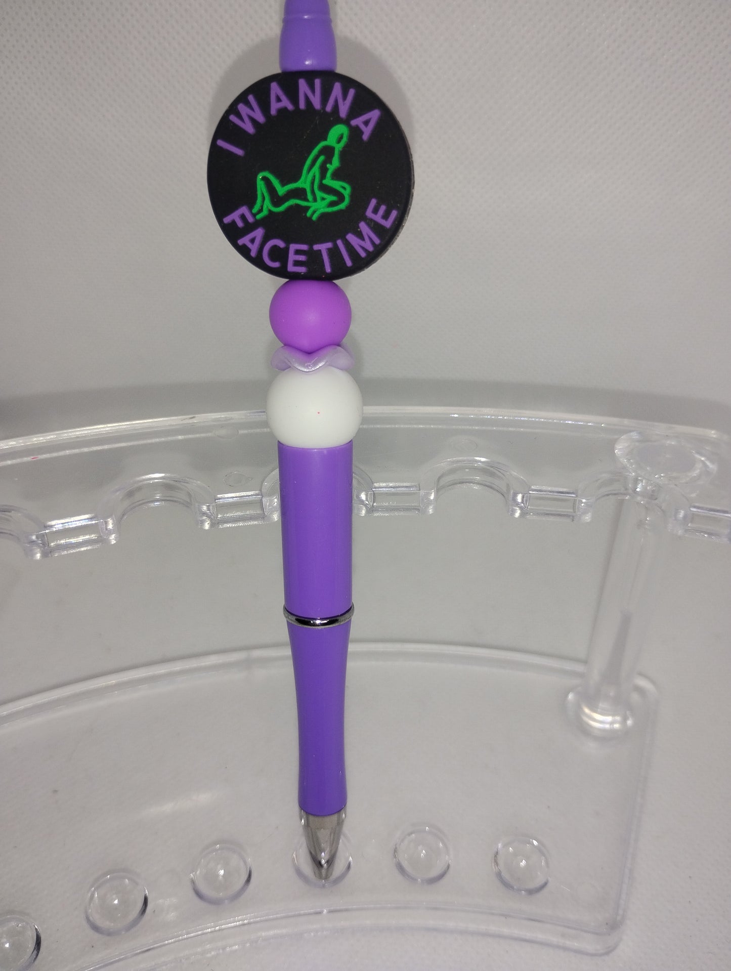 Handmade beaded pen
