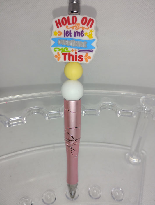 Handmade beaded pen