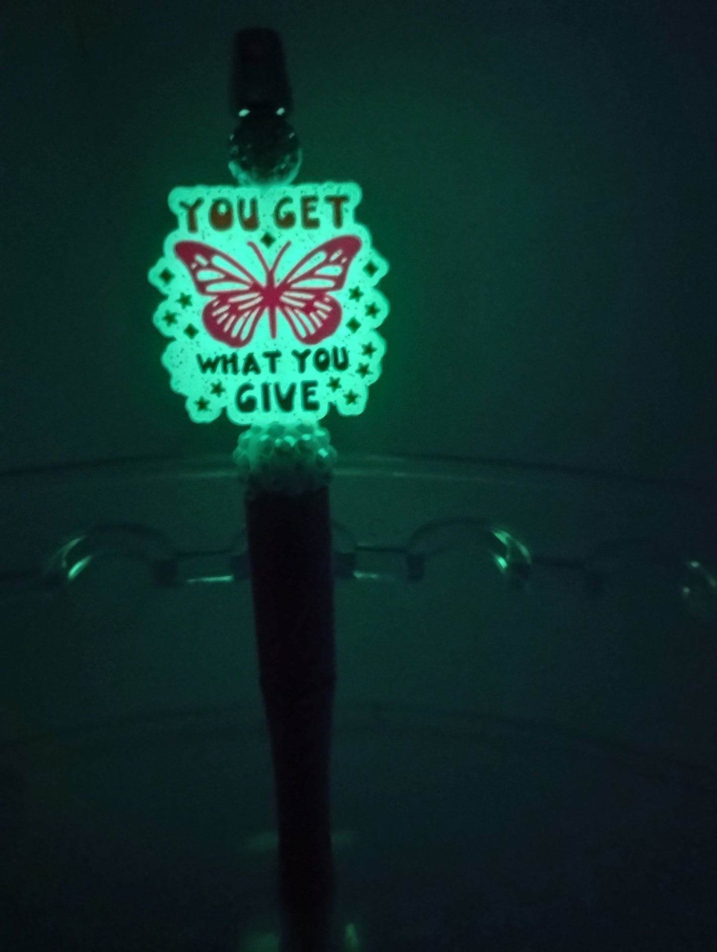 Handmade beaded pen