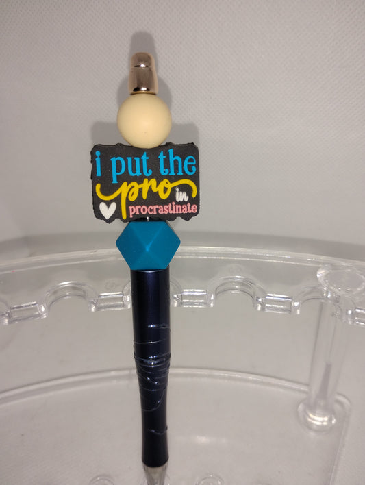 Handmade beaded pen
